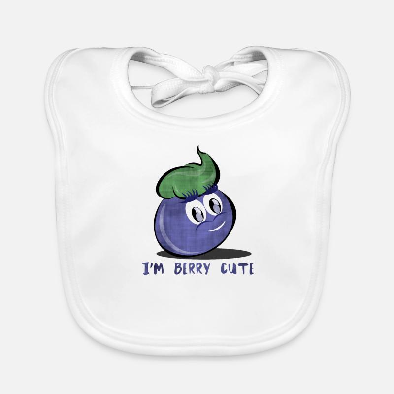 I'm berry cute Baby Bio-Lätzchen