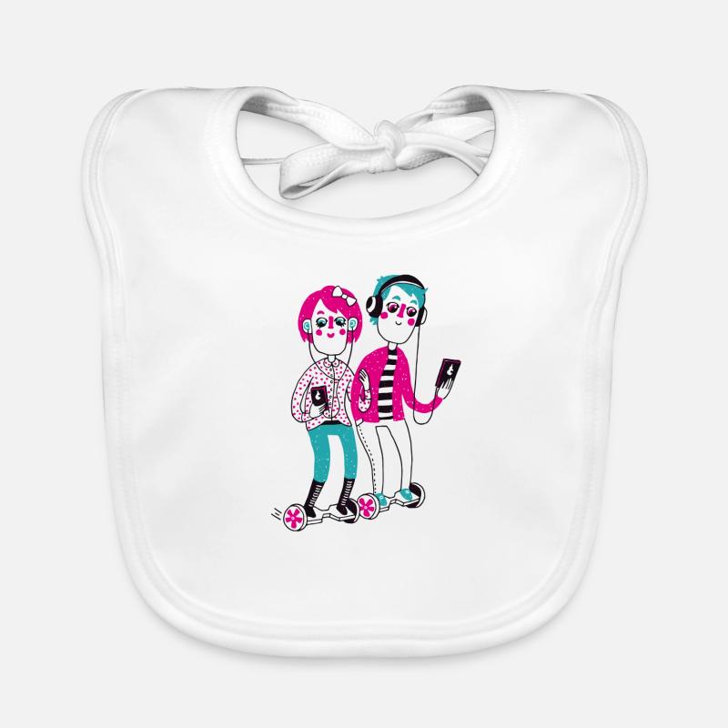 numérisation Bavoir bio Bébé