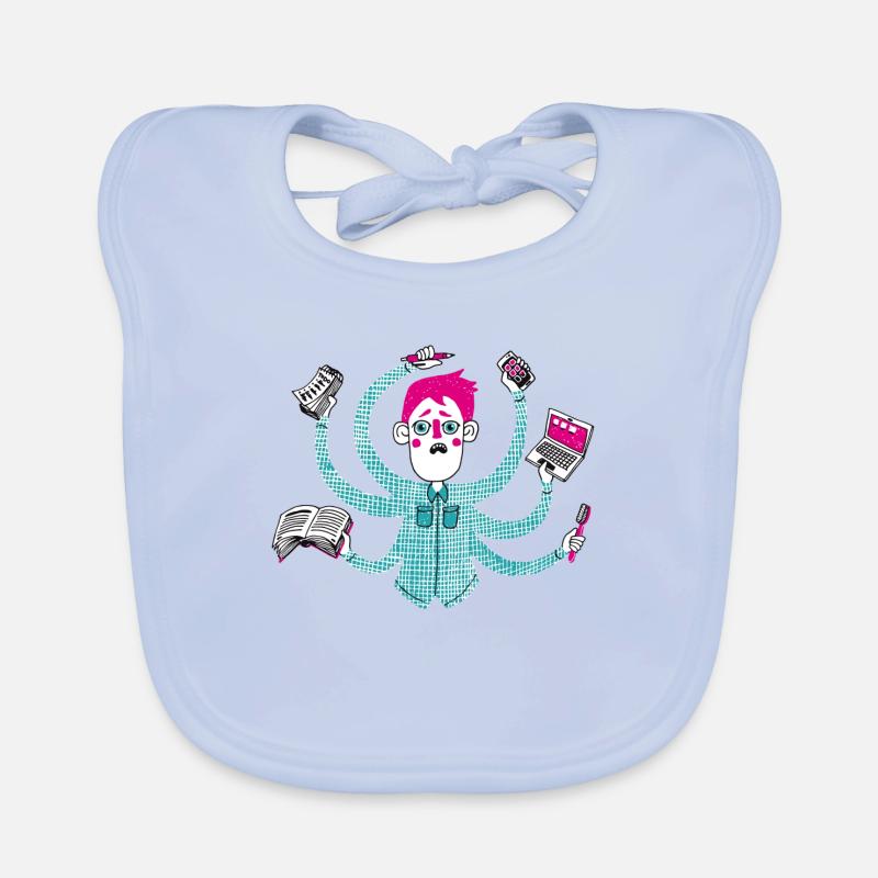 Multi-tâches Bavoir bio Bébé