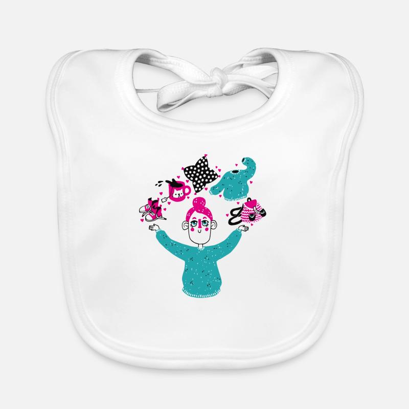 My Seven Things Organic Baby Bibs