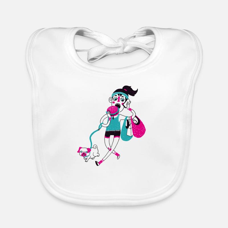 Multi-tâches Bavoir bio Bébé