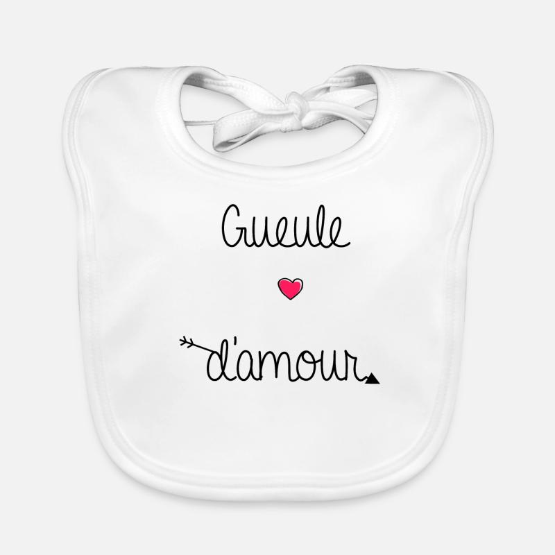 GUEULE D'AMOUR Bavoir bio Bébé