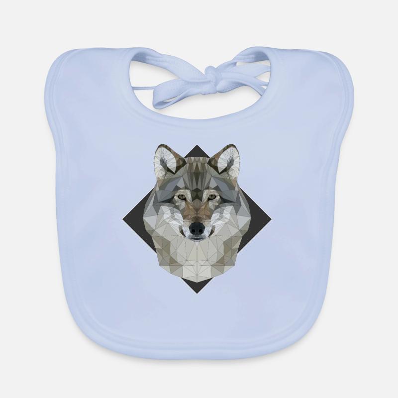 wolf Organic Baby Bibs