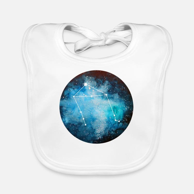 Zodiaque Balance Bavoir bio Bébé