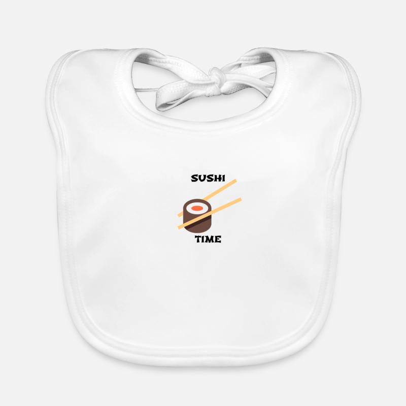 SUSHI TIME Bavoir bio Bébé