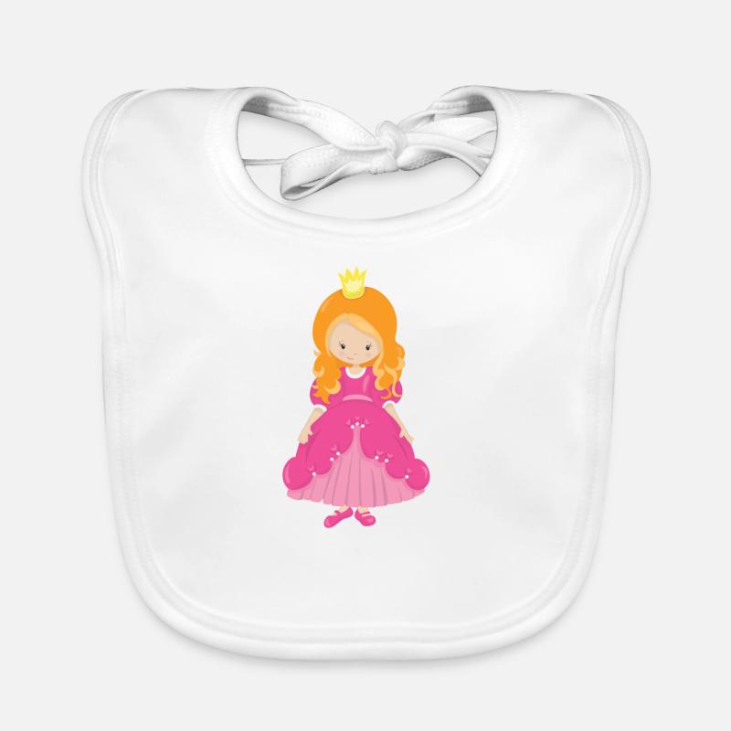 princess Organic Baby Bibs
