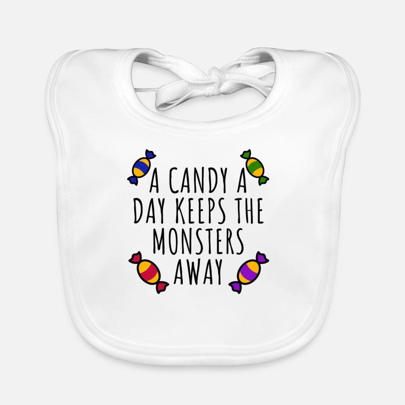 Candy monster Organic Baby Bibs