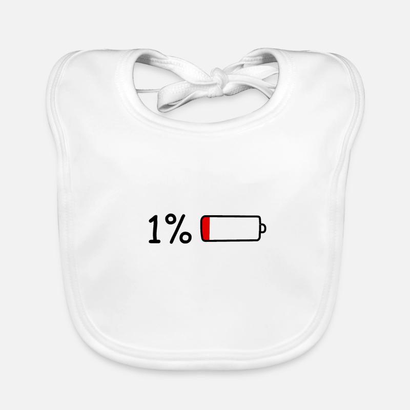 1% Akku. Baby Bio-Lätzchen