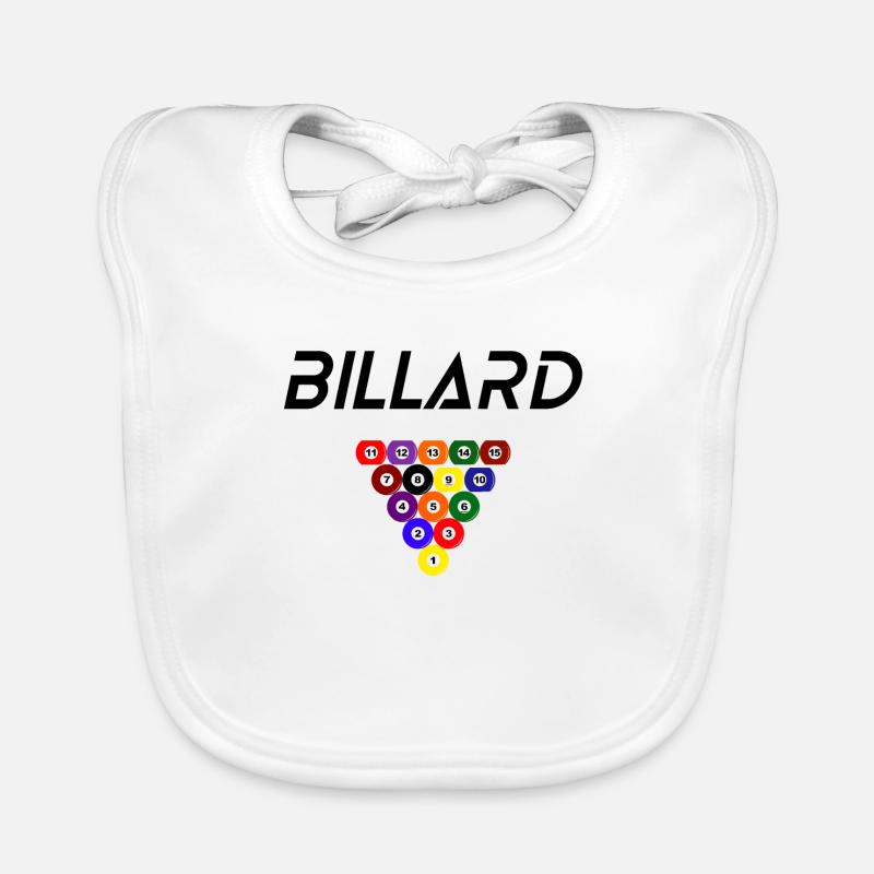 Billard Bavoir bio Bébé