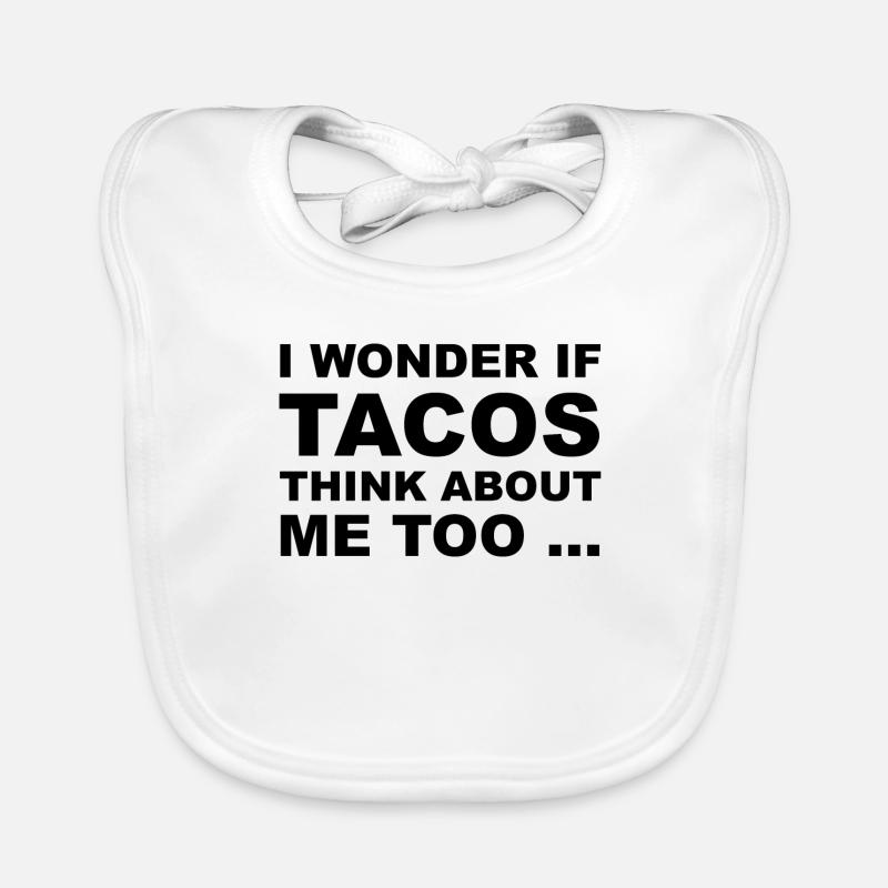 Tacos Organic Baby Bibs