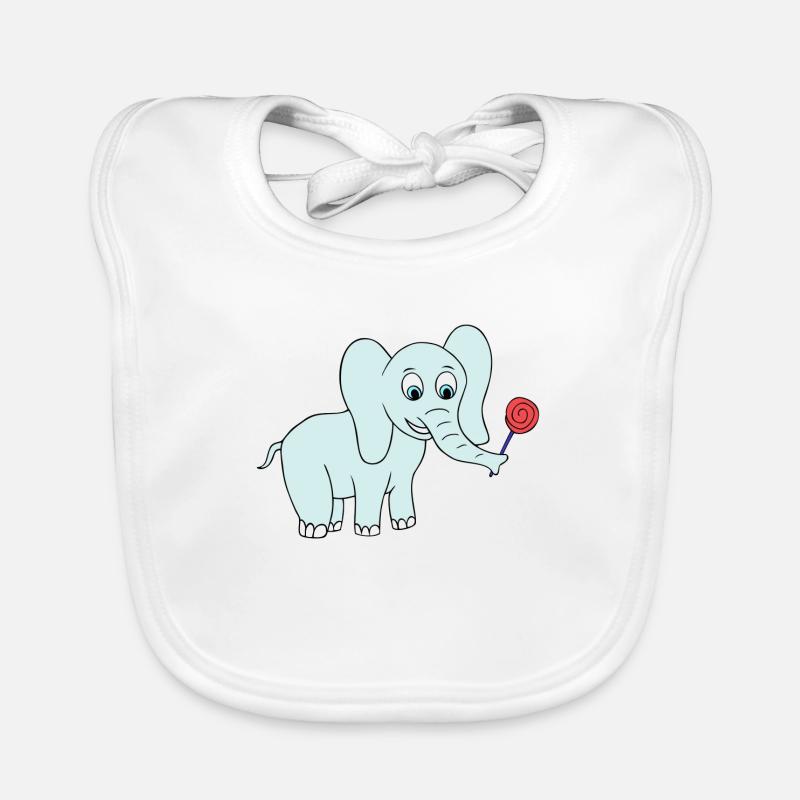 Elephant Baby Bio-Lätzchen
