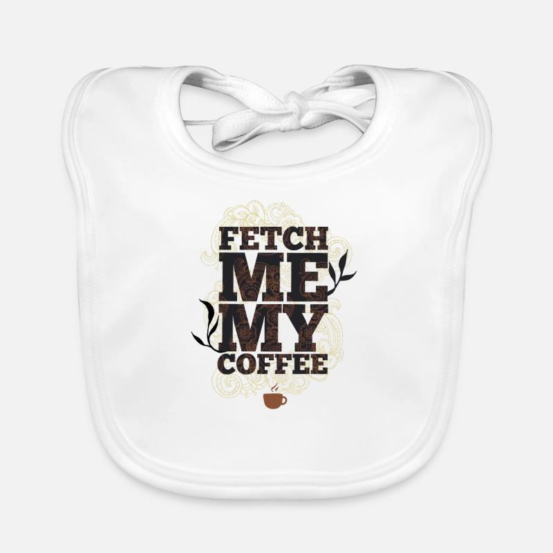 COFFEE Organic Baby Bibs