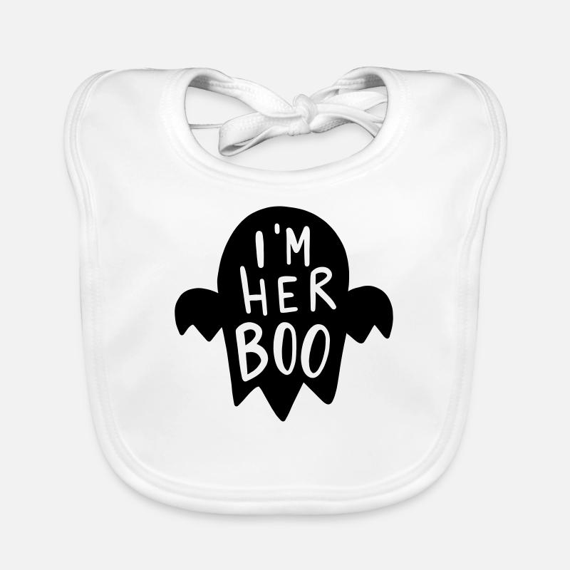 I m her boo Baby Bio-Lätzchen