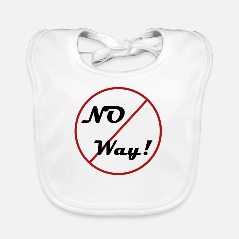 Pas du tout - pas comme ça Bavoir bio Bébé