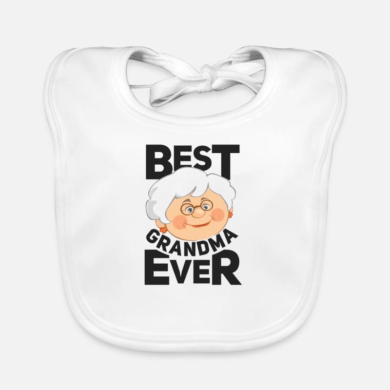 Beste Oma der Welt liebe Oma - Geschenkidee Baby Bio-Lätzchen