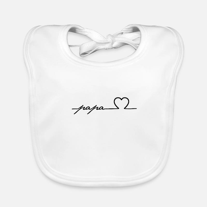 papà Bavaglino ecologico per neonato