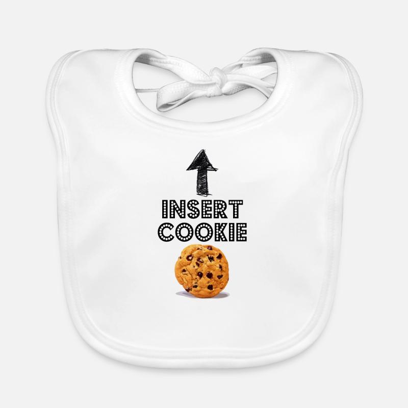 Insérer une chemise à biscuits Bavoir bio Bébé