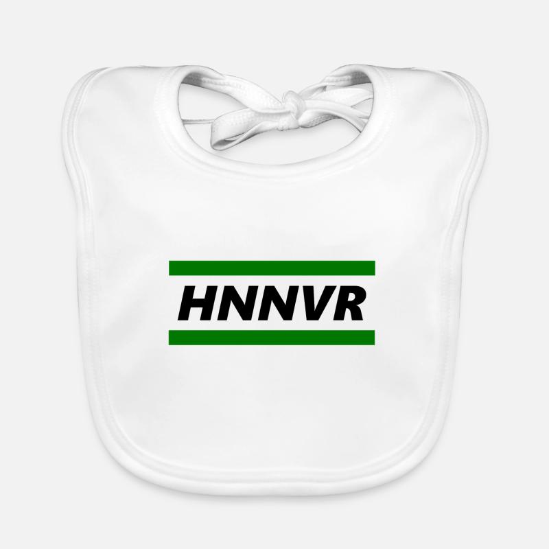 HNNVR black Organic Baby Bibs