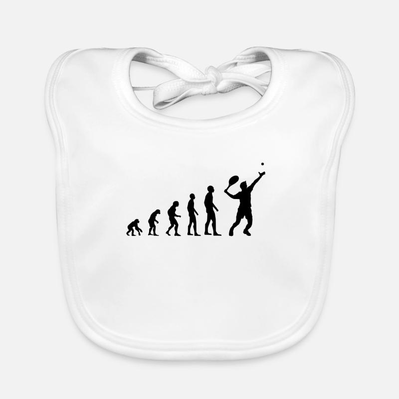 Tennis Evolution Bavoir bio Bébé