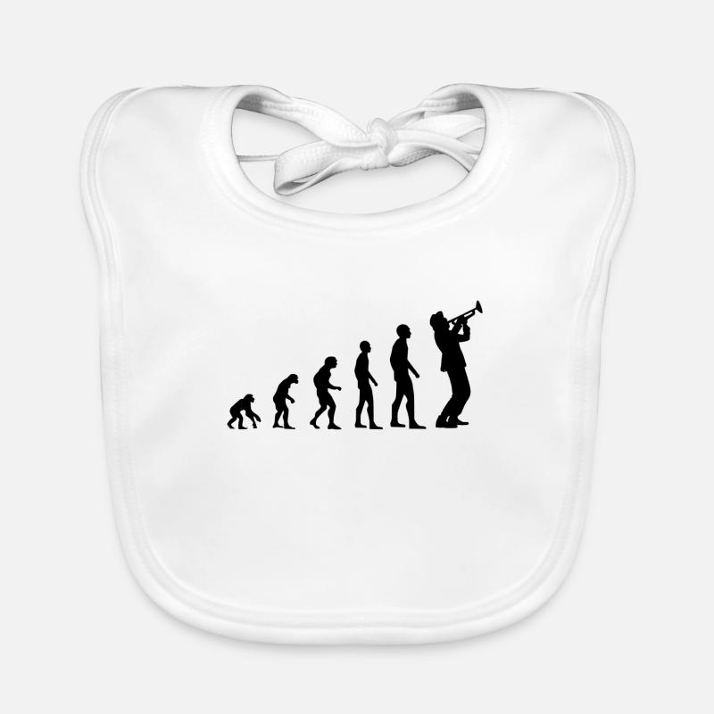 Evolution trumpet Organic Baby Bibs