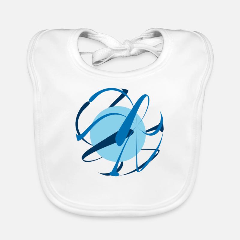 Kunst,abstrakt,kugel Baby Bio-Lätzchen