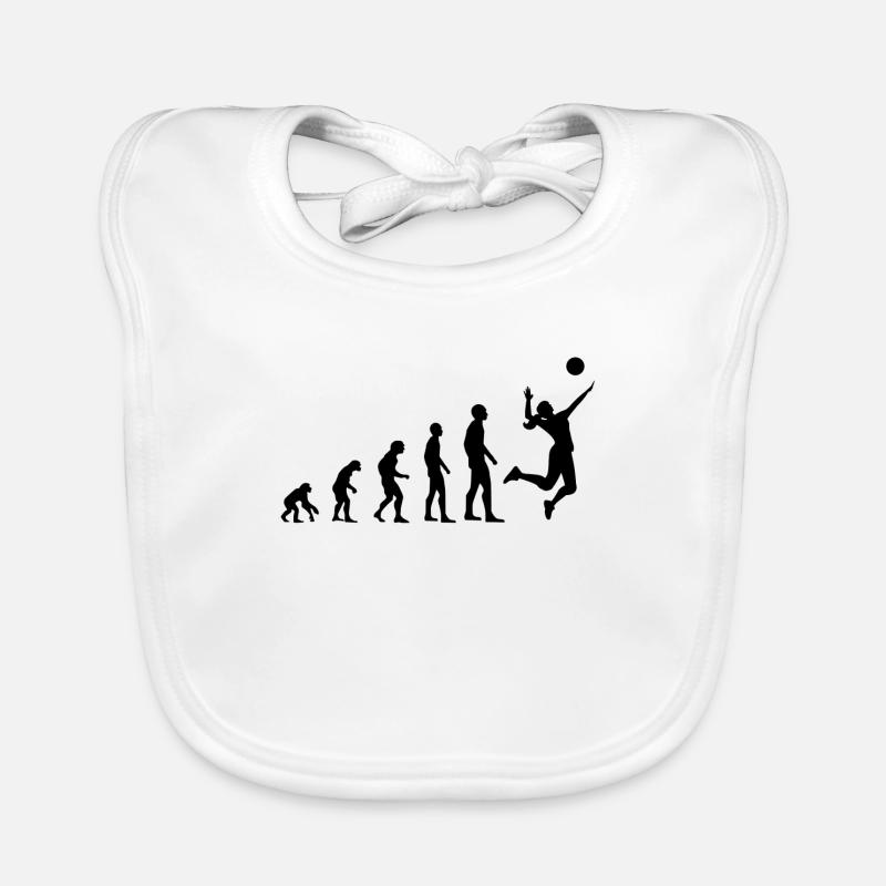 Evolution Volleyball Organic Baby Bibs