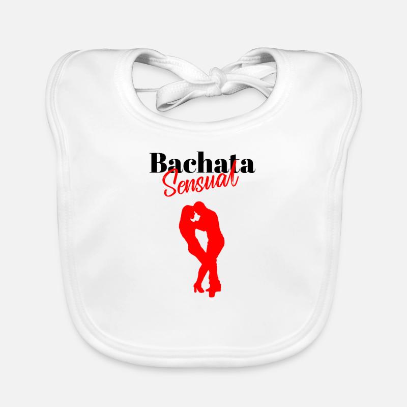 Bachata Sensual Gift Dance Latinos Latina Kiz Organic Baby Bibs
