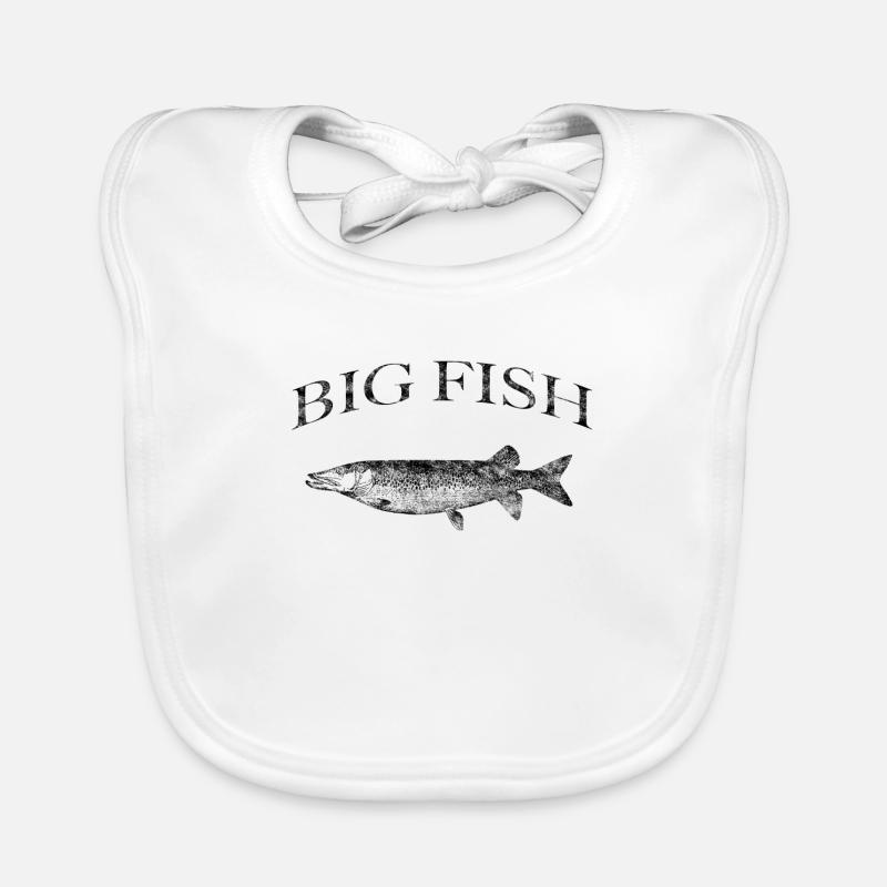 Gros poisson Bavoir bio Bébé
