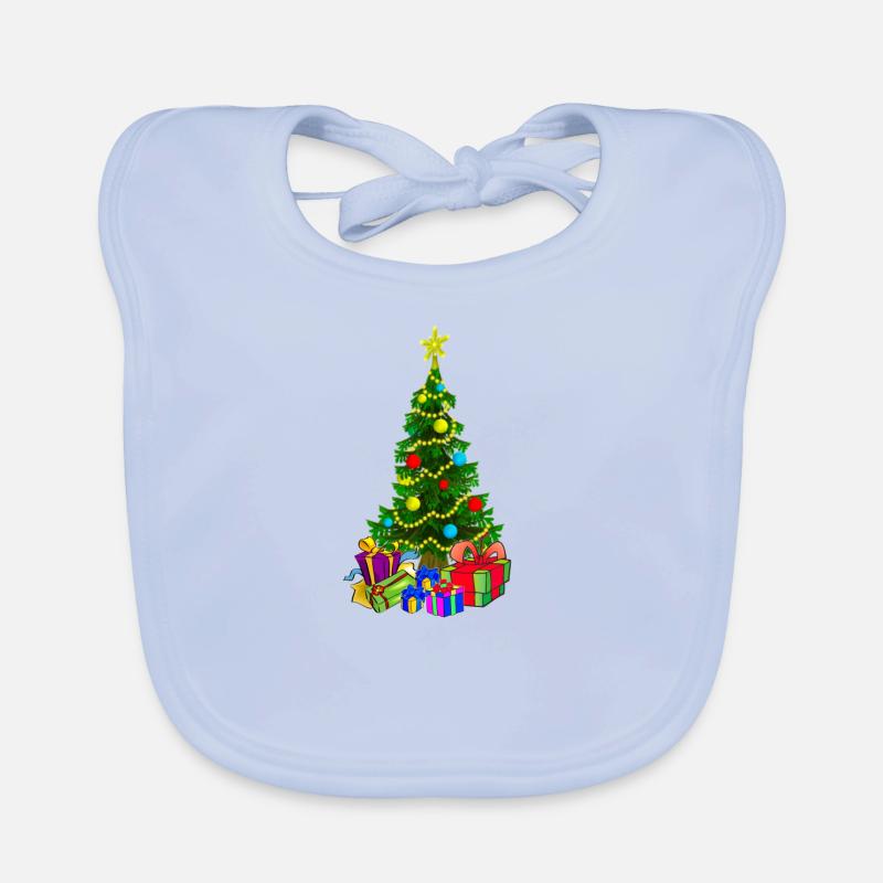 arbre de Noël Bavoir bio Bébé