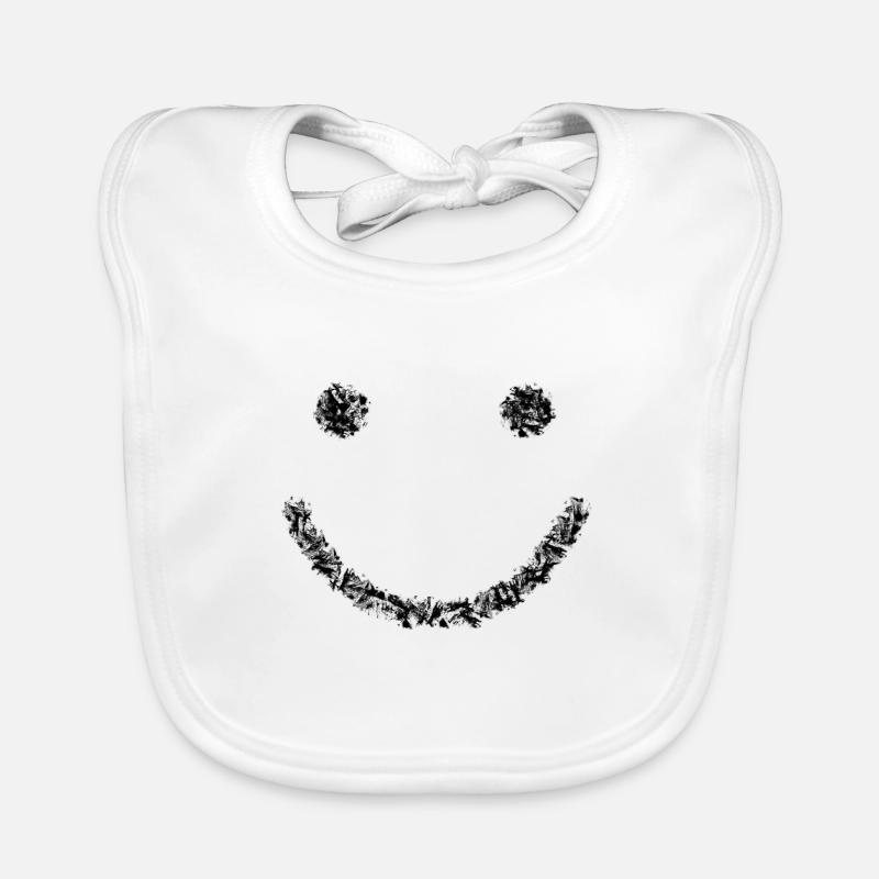 Il suffit de sourire! Bavoir bio Bébé