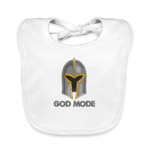 God mode gris - Bavoir bio Bébé