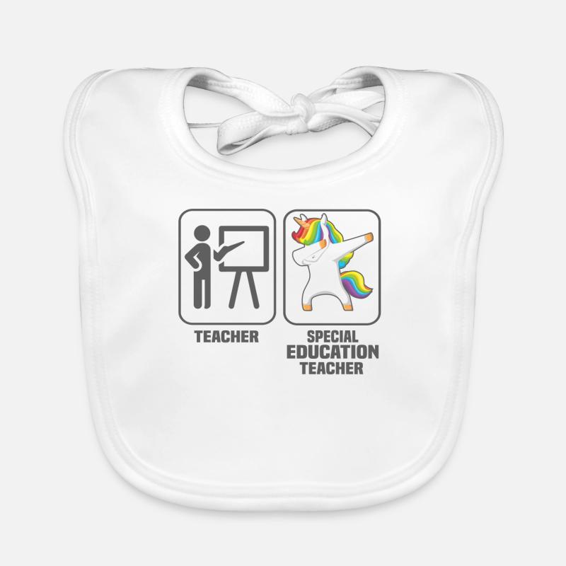 ENSEIGNANT ENSEIGNANT SPECIAL ENSEIGNANT Bavoir bio Bébé