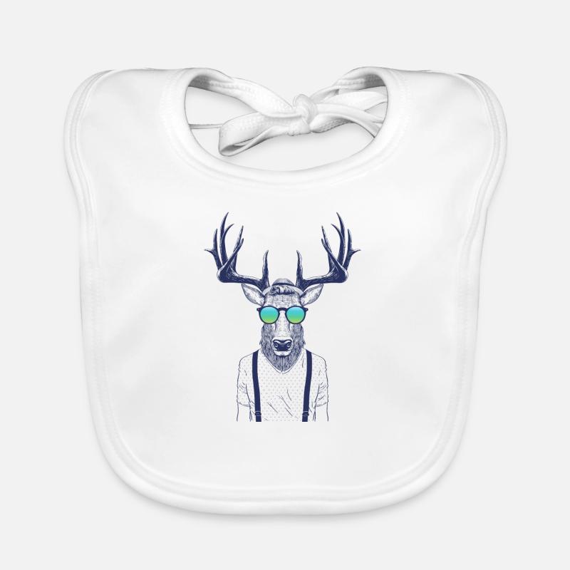 Cool Deer Organic Baby Bibs