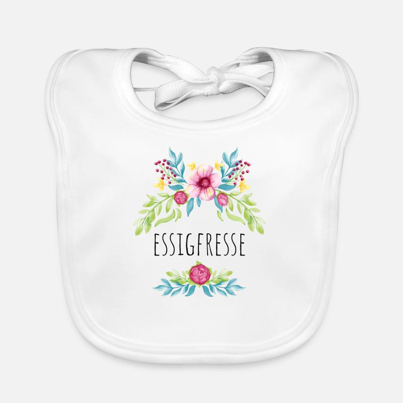 Essigfresse Baby Bio-Lätzchen