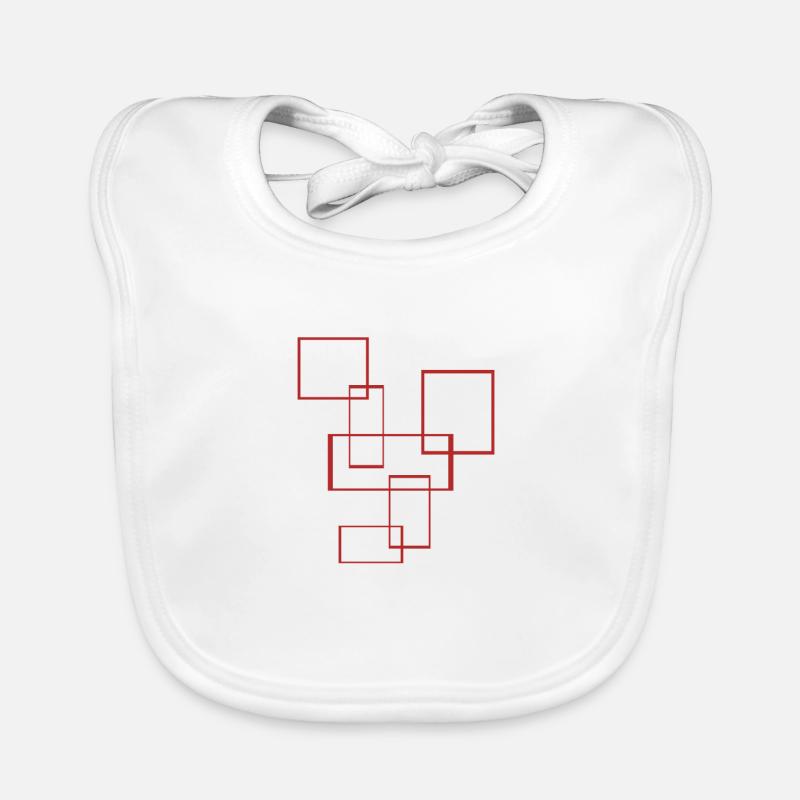 Rechtecke Baby Bio-Lätzchen