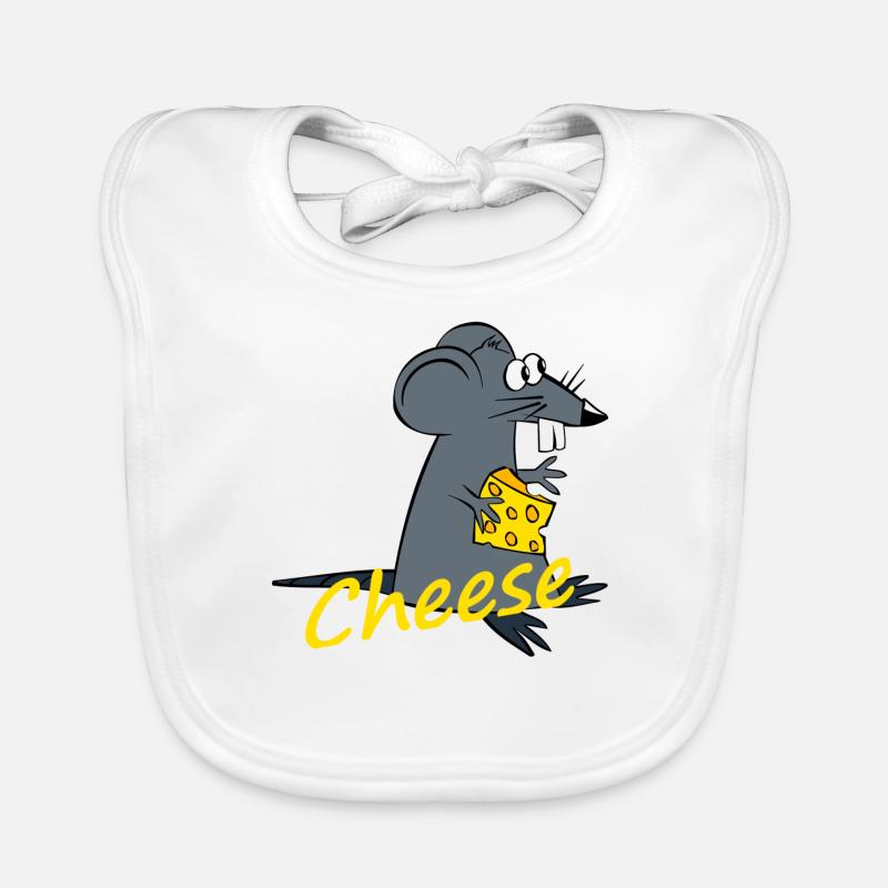 Cheese Organic Baby Bibs