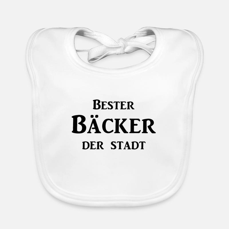 Bester Bäcker der Stadt Baby Bio-Lätzchen