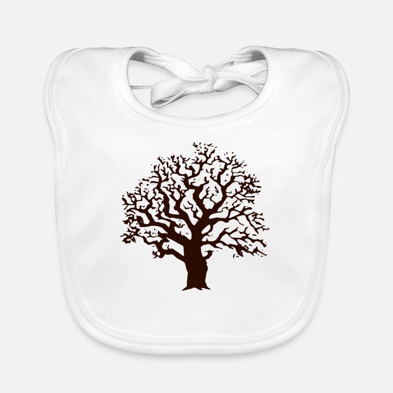 Tree oak Organic Baby Bibs