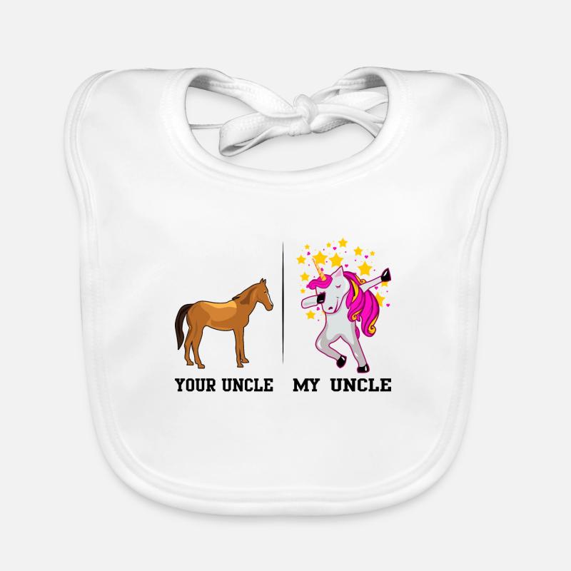 YOUR UNCLE MY UNCLE Organic Baby Bibs
