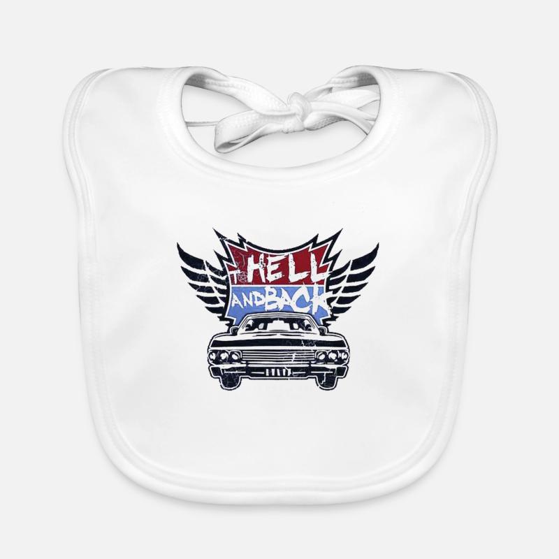 to hell and back Organic Baby Bibs