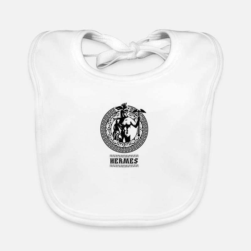 Hermes Griechischer Gott Geschenk Baby Bio-Lätzchen