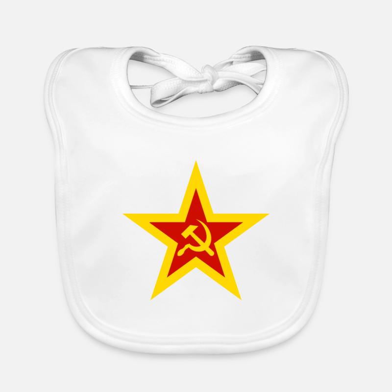 communism Organic Baby Bibs