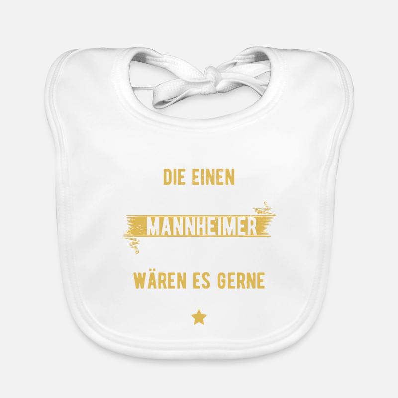 Mannheim - Mannheimer - Monnemer Baby Bio-Lätzchen