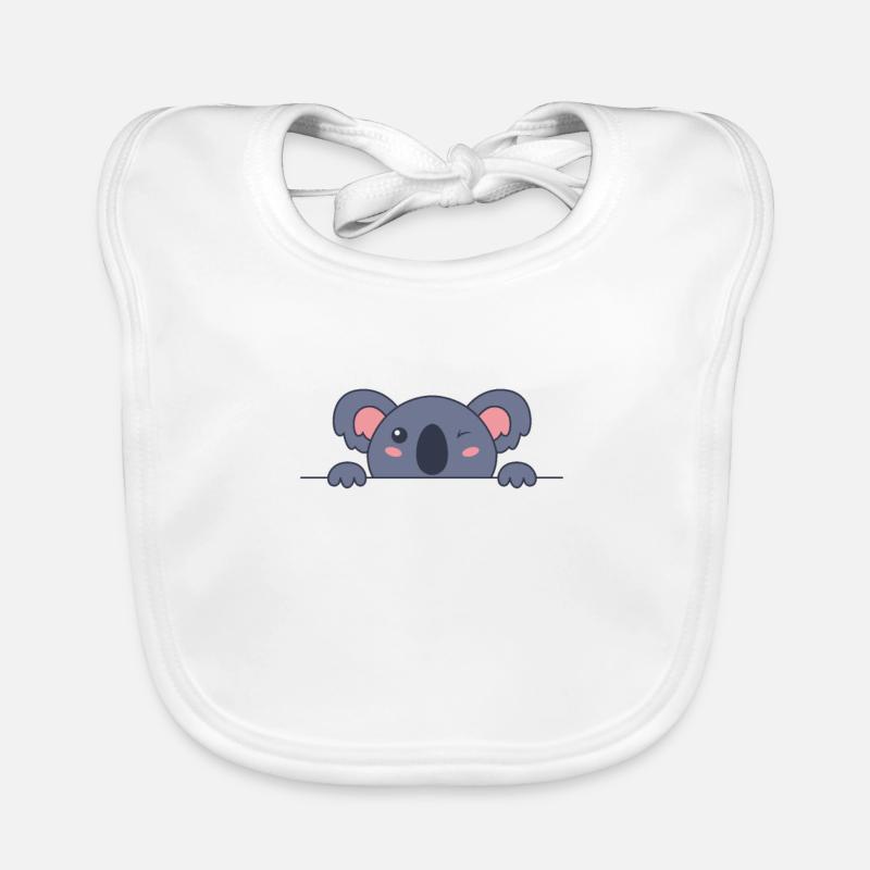 Koala se cache Bavoir bio Bébé
