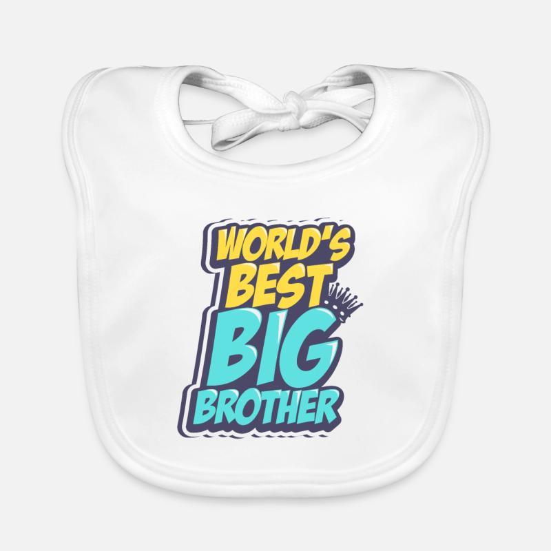 Bester Großer Bruder Baby Bio-Lätzchen