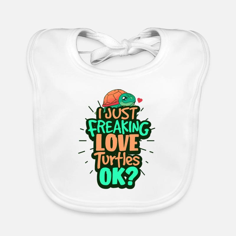 turtle Organic Baby Bibs