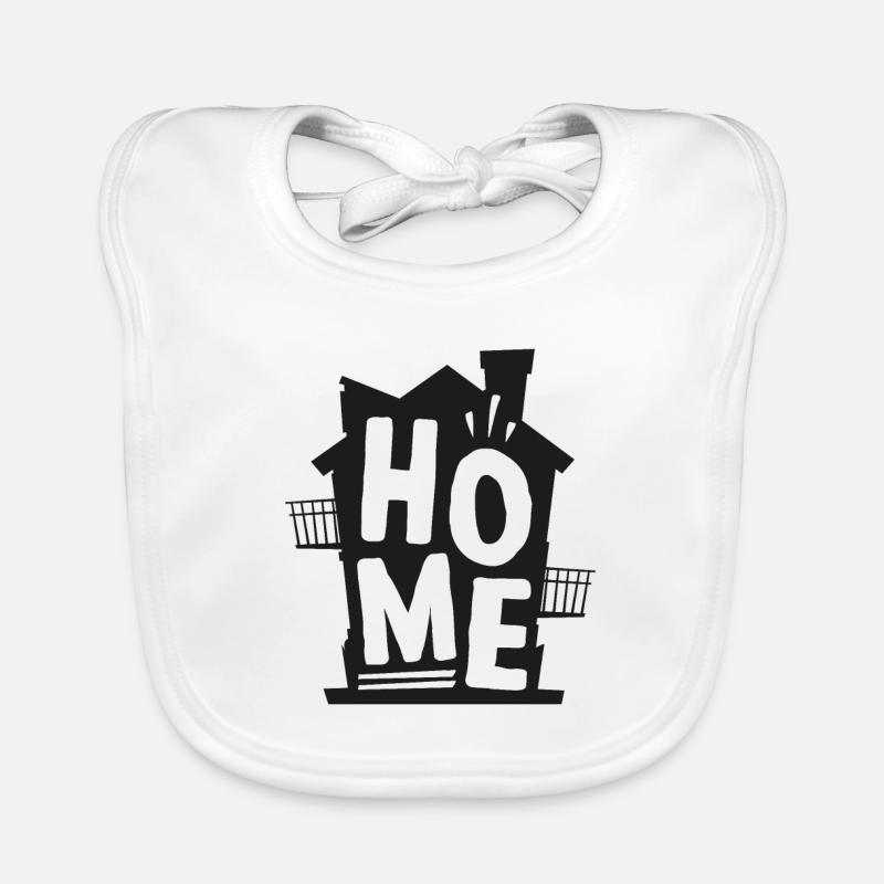 Moving house Organic Baby Bibs
