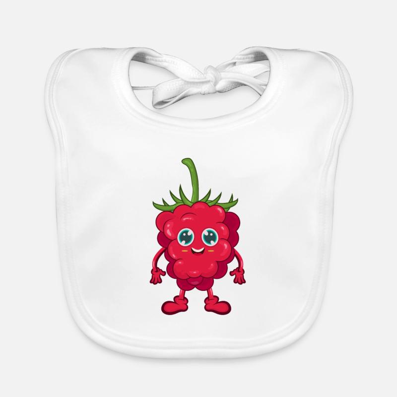 Himbeere Baby Bio-Lätzchen