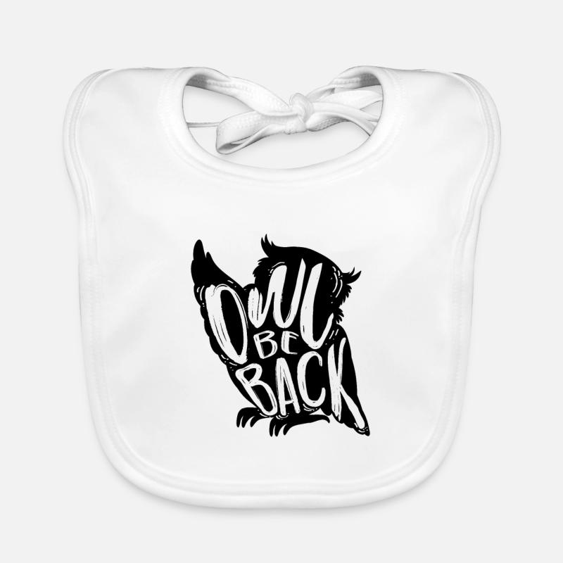 Eule Baby Bio-Lätzchen