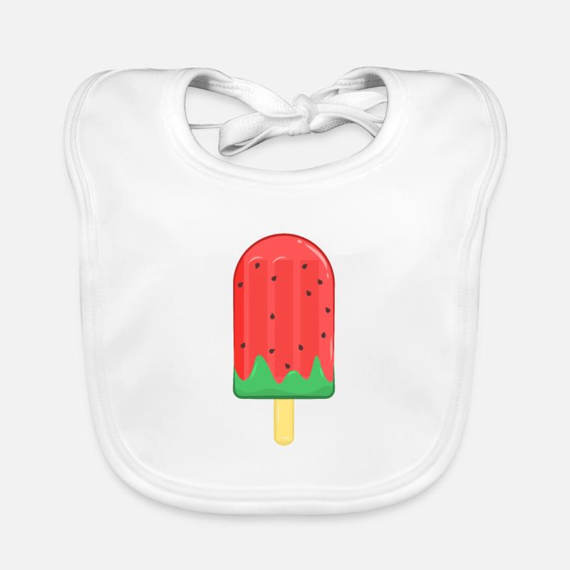 Glace d'été Bavoir bio Bébé